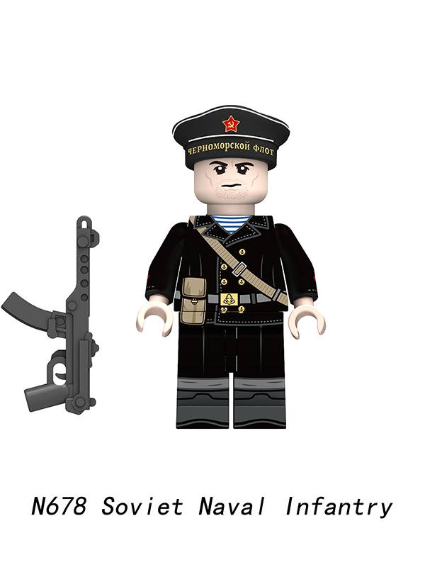 HeroBloks - Soviet Naval Infantry - Guangdong Ruizhida - N678