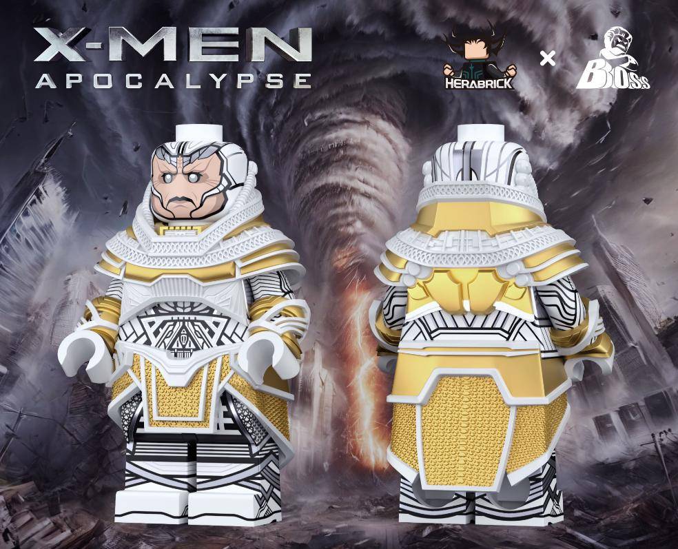 HeroBloks - Apocalypse (XCU) (white) - Hera Brick x Boss Toys -