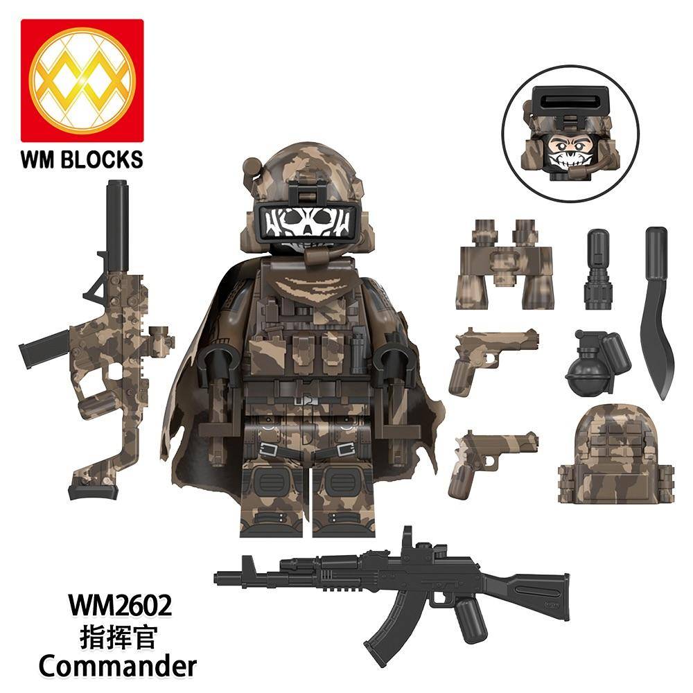 HeroBloks - Commander - World Minifigures - WM2602