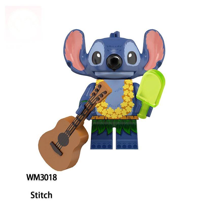 HeroBloks - Stitch (lei) (Live Action) - World Minifigures - WM3018