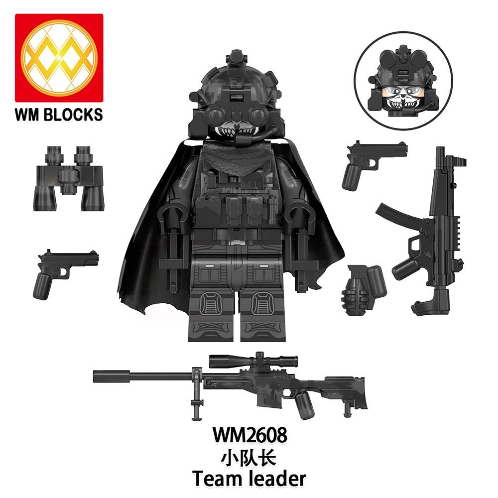 HeroBloks - Team leader - World Minifigures - WM2608