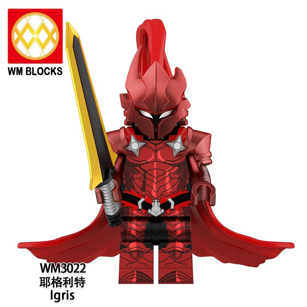 HeroBloks - Blood-Red Commander Igris - World Minifigures - WM3022