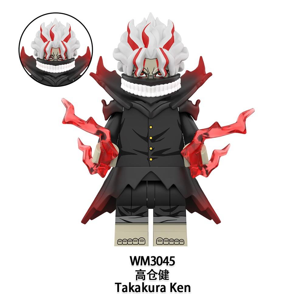 【takakage】 HeroBloks - Takakura Ken - World Minifigures - WM3045