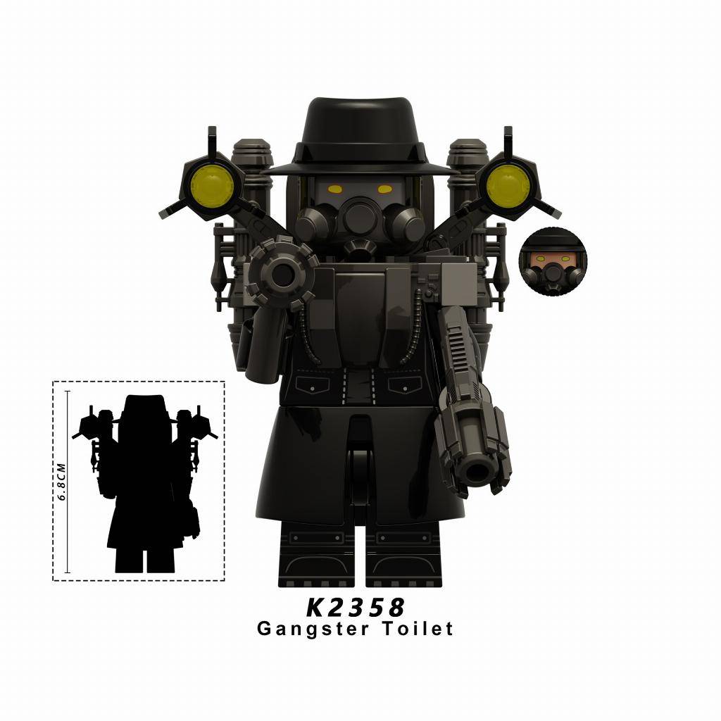 HeroBloks - Mafia Skibidi Toilet - KDL - K2358