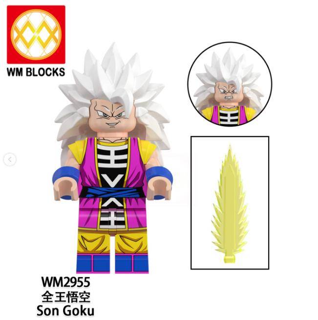 HeroBloks - Zenku (Goku - Zen'oh Fusion) - World Minifigures - WM2955