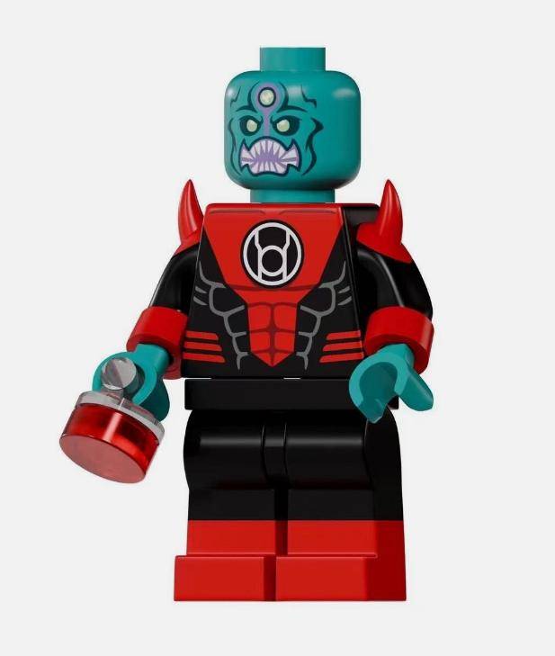 HeroBloks - Red Lantern (Fury-6) - ZKJ. Brick -